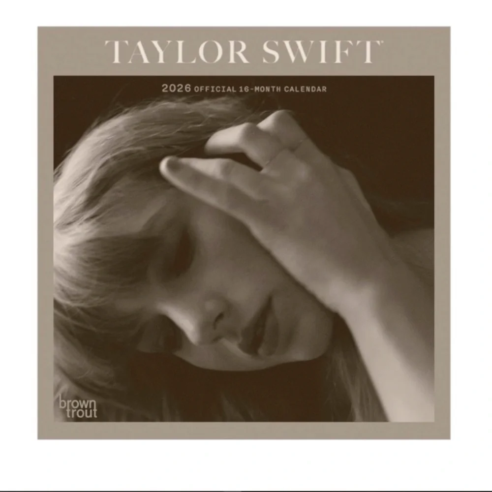 Taylor Swift OFFICIAL 2026 7 x 14 Inch Hanging Monthly Wall Calendar new sealed